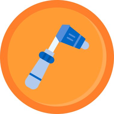 Çekiç simgesi, basit vektör illüstrasyonu