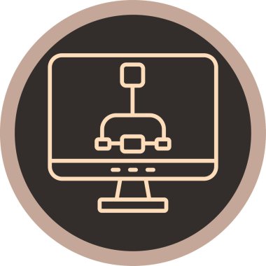 Modern b 'nin vektör illüstrasyonu eksik simgesi