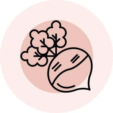 Konuşma baloncuğu simgesinin vektör çizimi