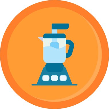 kahve makinesi vektör simgesi