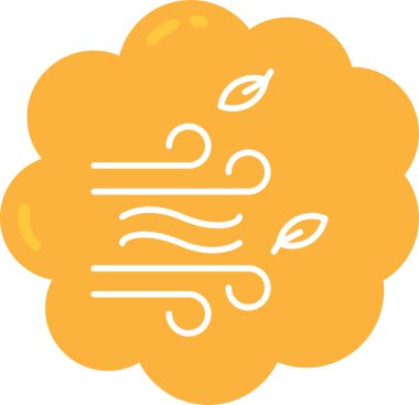 Hava durumu ikonu. Resim, vektör