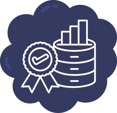 İş. Web simgesi basit illüstrasyon