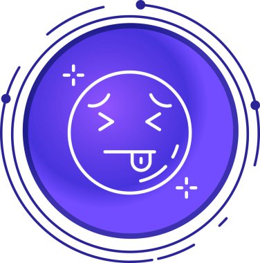 İfade simgesi, vektör illüstrasyonu