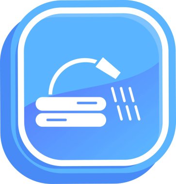 Mavi ve beyaz arkaplanın vektör çizimi