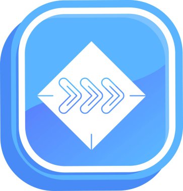 ok simgesinin vektör illüstrasyonu