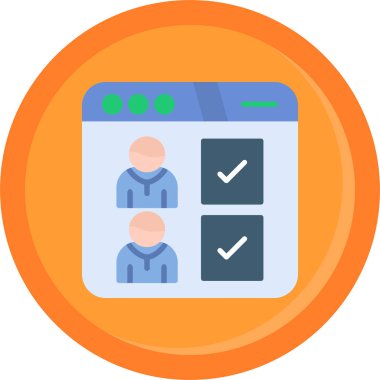 Çevrimiçi Toplantı. Basit tasarım