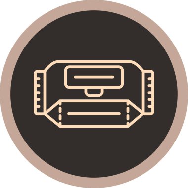 cüzdan ikonu vektör illüstrasyonu