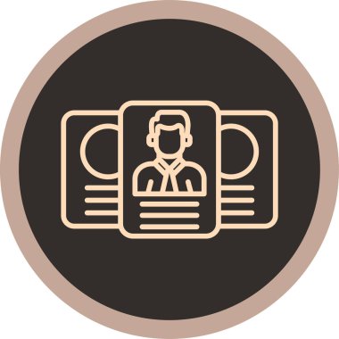 Kahve simgesinin vektör illüstrasyonu