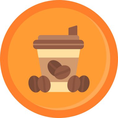 Kahve fincanı. Basit tasarım