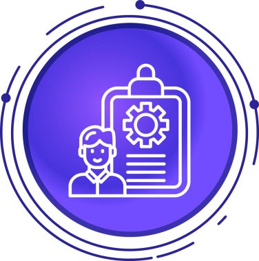 seo modern simgesinin vektör illüstrasyonu