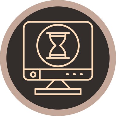 kahve makinesi ikon vektör illüstrasyonu