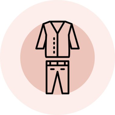 Erkek simgesinin vektör illüstrasyonu