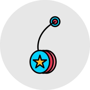 Vektör illüstrasyonu, simge ögesi arkaplanı