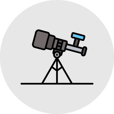 Kamera. Web simgesi basit illüstrasyon