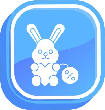 bebek simgesi, vektör illüstrasyonu basit tasarım