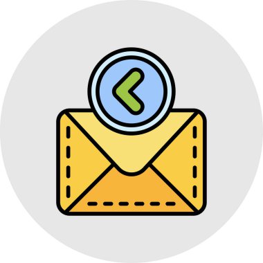 e- posta iletisi vektör illüstrasyonu