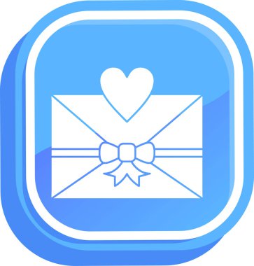 Hediye. Web simgesi basit illüstrasyon