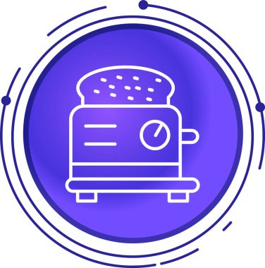 Gıda simgesinin vektör illüstrasyonu