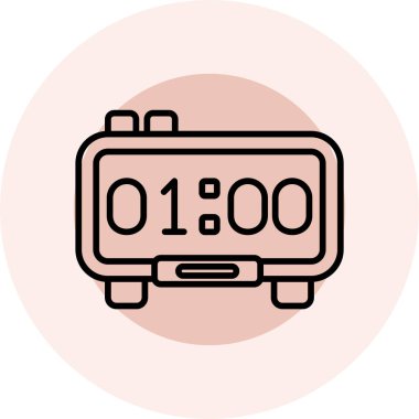 Modern b 'nin vektör illüstrasyonu eksik simgesi