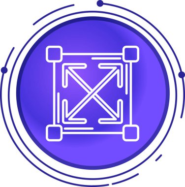 seo modern simgesinin vektör illüstrasyonu