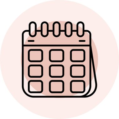 hesap makinesi simgesi vektör illüstrasyonu