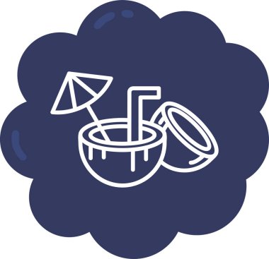 Gıda simgesinin vektör illüstrasyonu