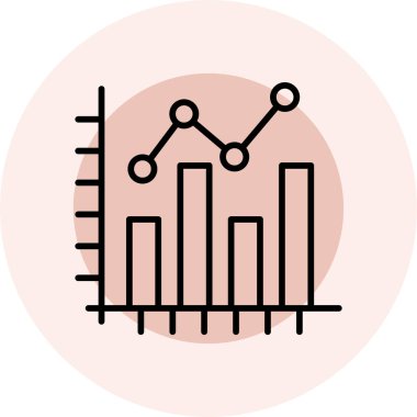 Çizelge. Web simgesi basit illüstrasyon