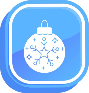 Noel balosu. Basit tasarım