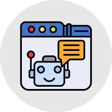 Uygulamalı ağ için vektör simgesi