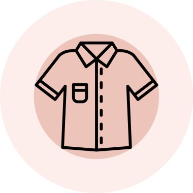 Modern simgenin vektör illüstrasyonu