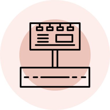 seo modern simgesinin vektör illüstrasyonu