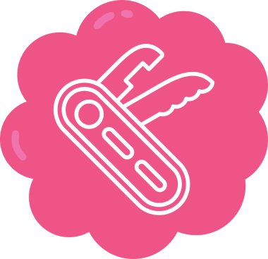 - Şeker. Web simgesi basit illüstrasyon