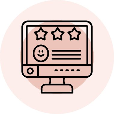 Web Derecelendirme kutsal kişilerin resmi, vektör çizim