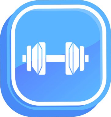 dambıl simgesi vektör illüstrasyonu