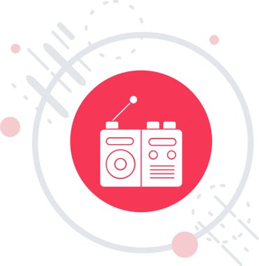 Hat Elektrik karıştırıcı simgesi beyaz arkaplanda izole edildi. Mutfak blenderi. Renkli taslak konsepti. Vektör.