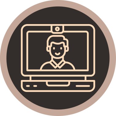 seo modern simgesinin vektör illüstrasyonu