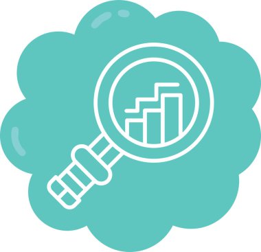 seo modern simgesinin vektör illüstrasyonu