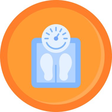 Mutlu tıbbi maske, illüstrasyon, beyaz arkaplandaki vektör.