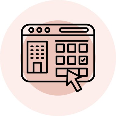 Web renk tasarım simgesi geliştirme için