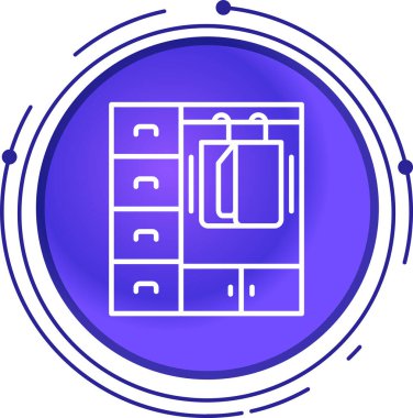 Pil. Web simgesi basit illüstrasyon