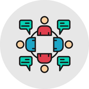 ağ paylaşım simgesi çizimi