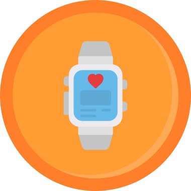 smartwatch simge vektör çizimi