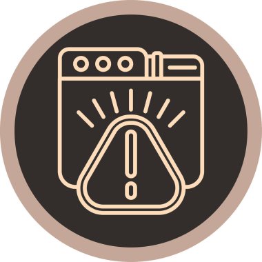 Modern b 'nin vektör illüstrasyonu eksik simgesi