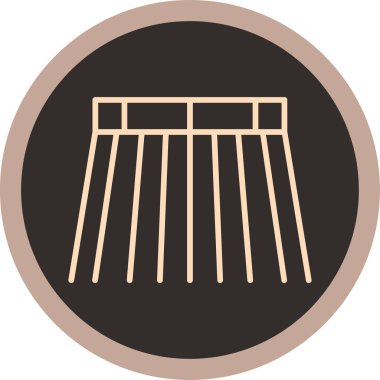 Modern b 'nin vektör illüstrasyonu eksik simgesi