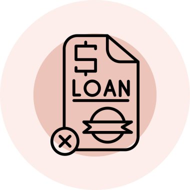 Krean simgesi vektör illüstrasyonu