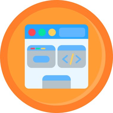 tarayıcı web tasarım simgesi