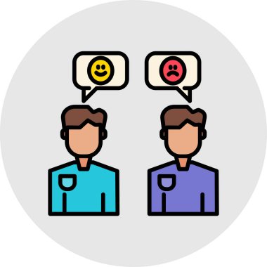 Müşteri servisi renk vektör illüstrasyonuName