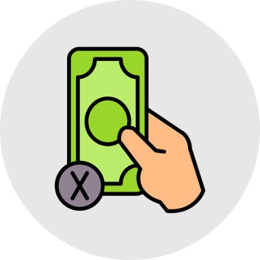 para ve ödeme simgesi, vektör tasarımı