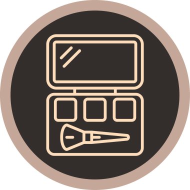 Modern simgenin vektör illüstrasyonu