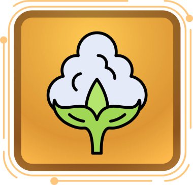 çiçek simgesi vektör illüstrasyonu